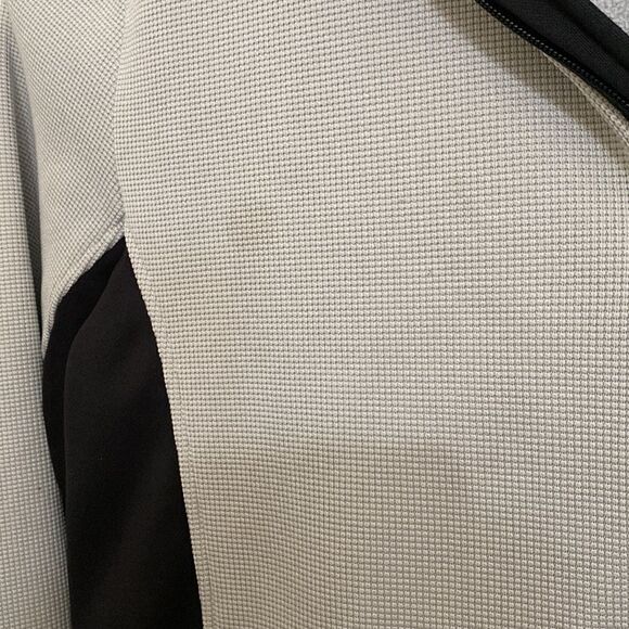 SPYDER Men’s 1/4 Zip Light Gray /Black Pullover Sweater Size L - Picture 5 of 5